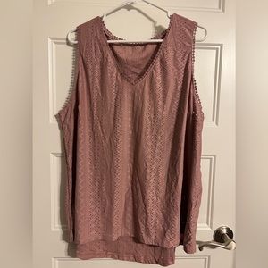 SHEIN Curve v-neck tank
